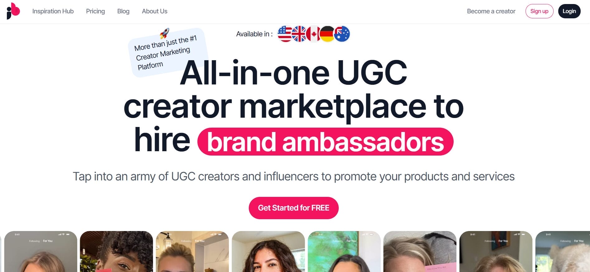 Find Paid UGC collaborations at Join Brands