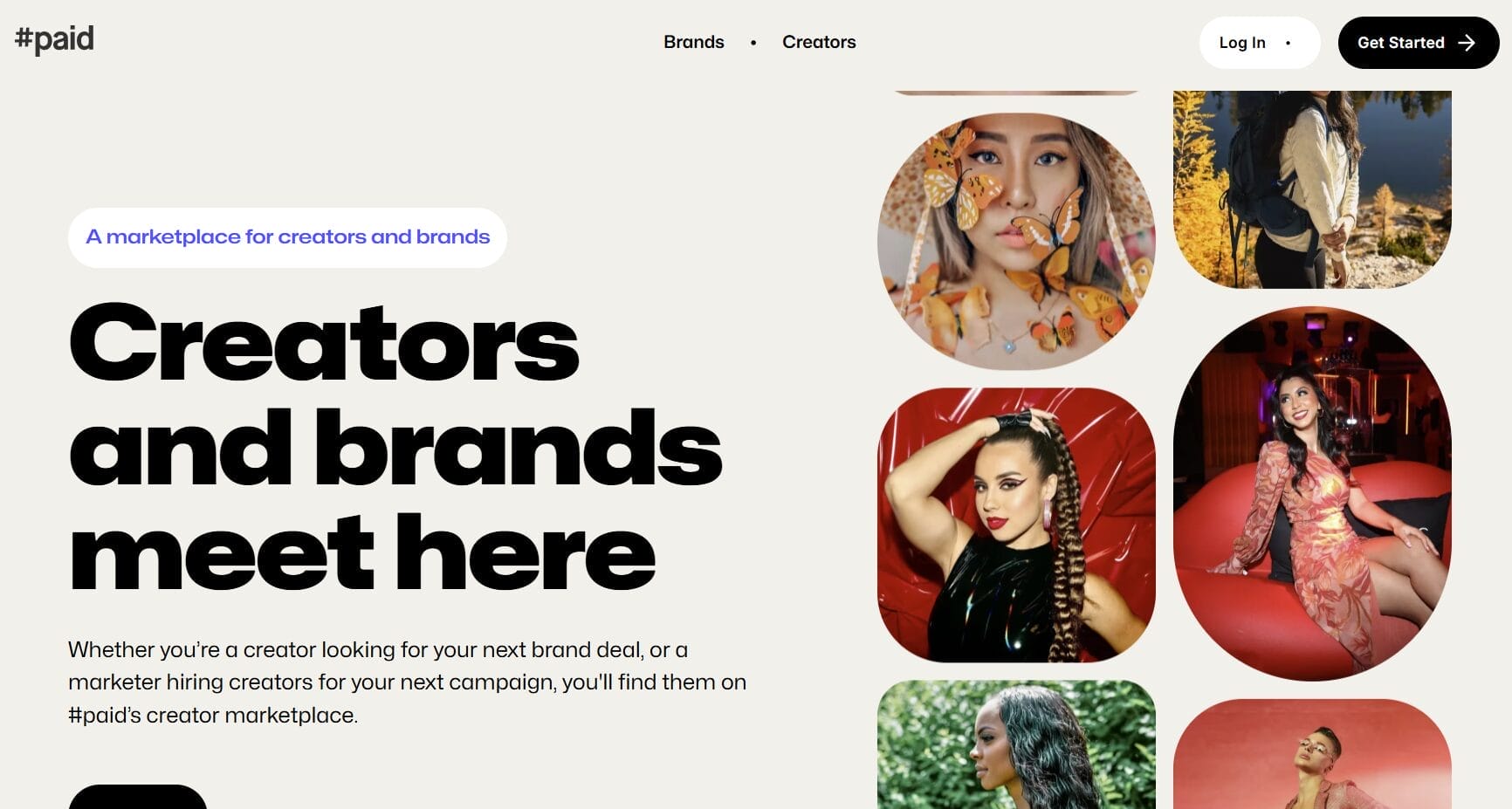 Find Paid UGC collaborations at Hashtag Paid