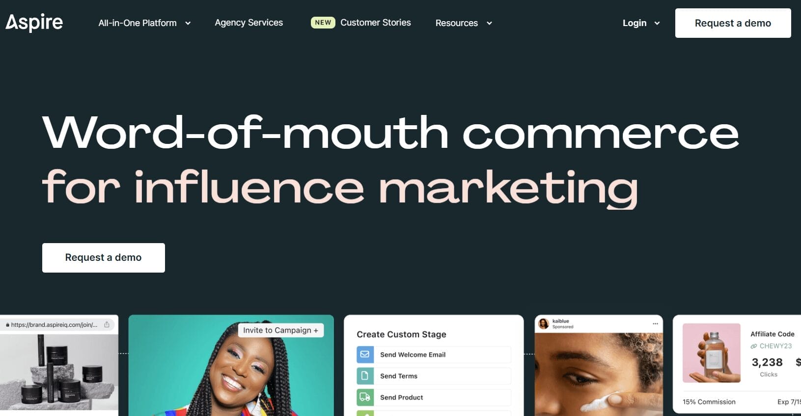 Find Paid UGC collaborations at Aspire