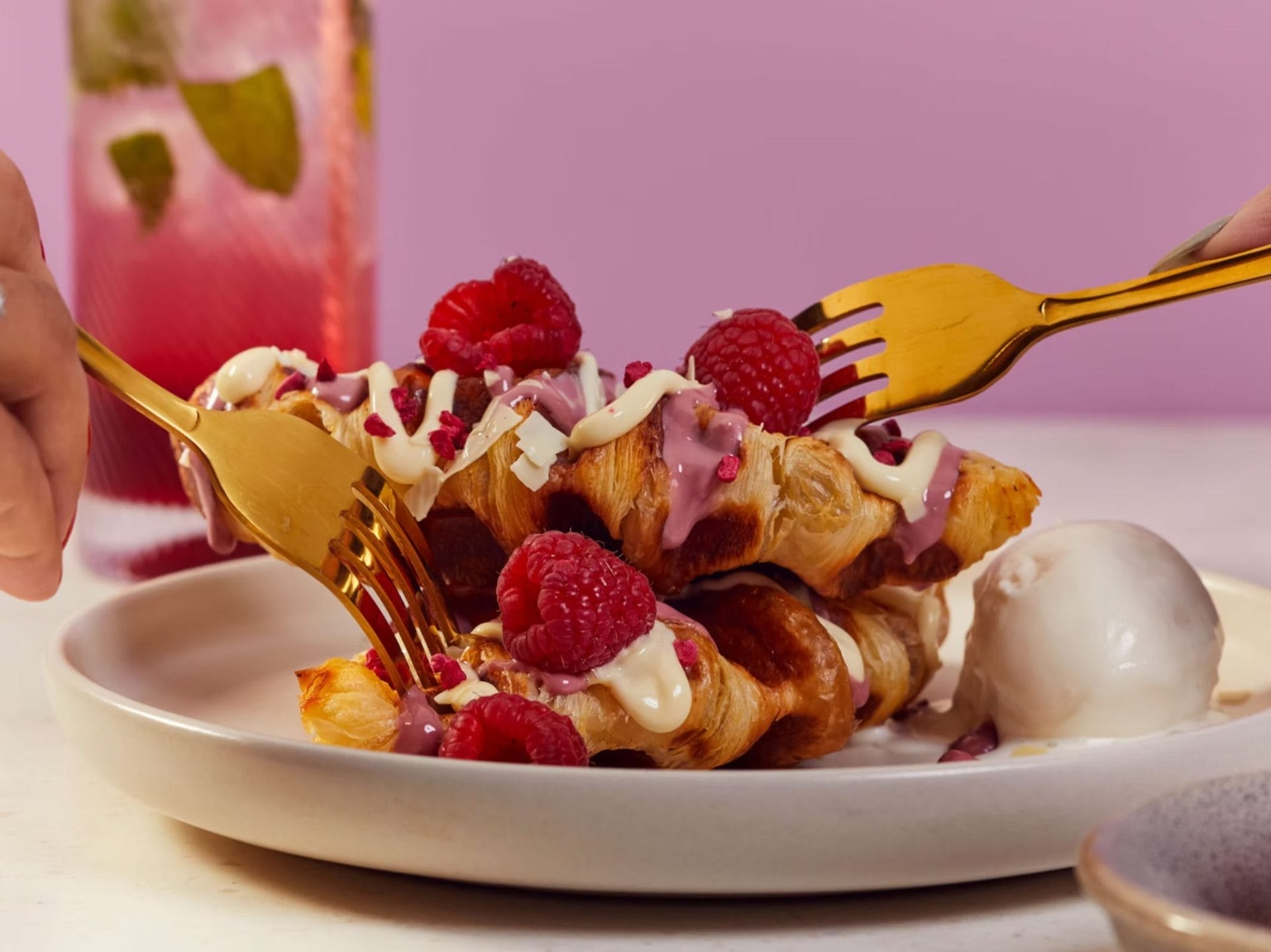 Heavenly Desserts Croffles